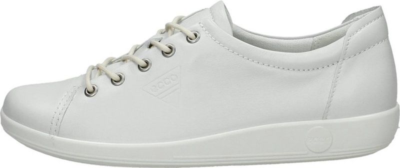 ECCO - Soft 2.0 - Sneaker - White - Leer