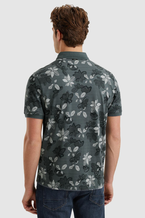 Vanguard blauwe heren polo