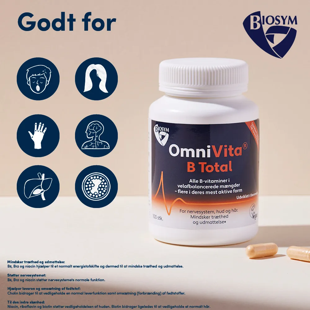 OmniVita B Total - 100 kaps.