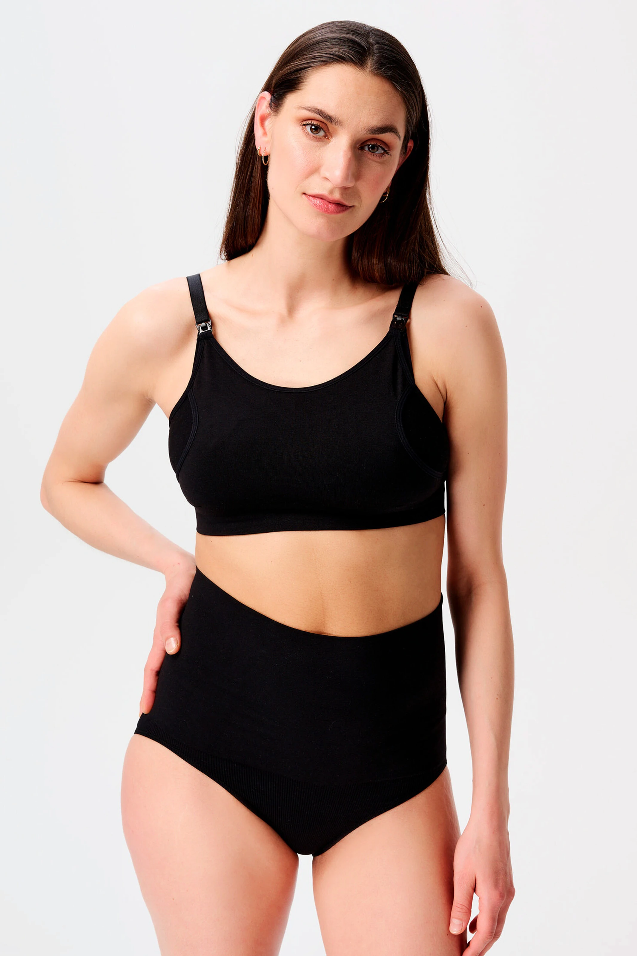 Noppies Nahtloser Still-BH pumping Mae Sensil® Breeze Black