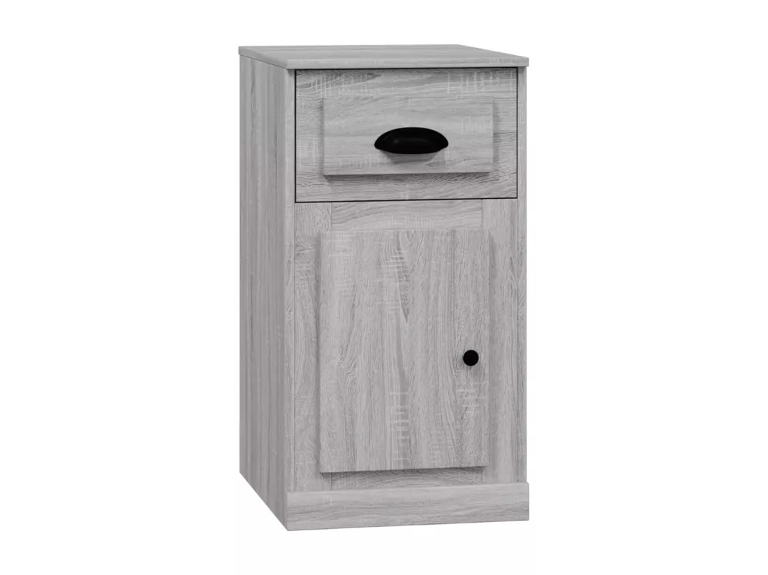 Armoire latérale avec tiroir sonoma gris 40x50x75 cm