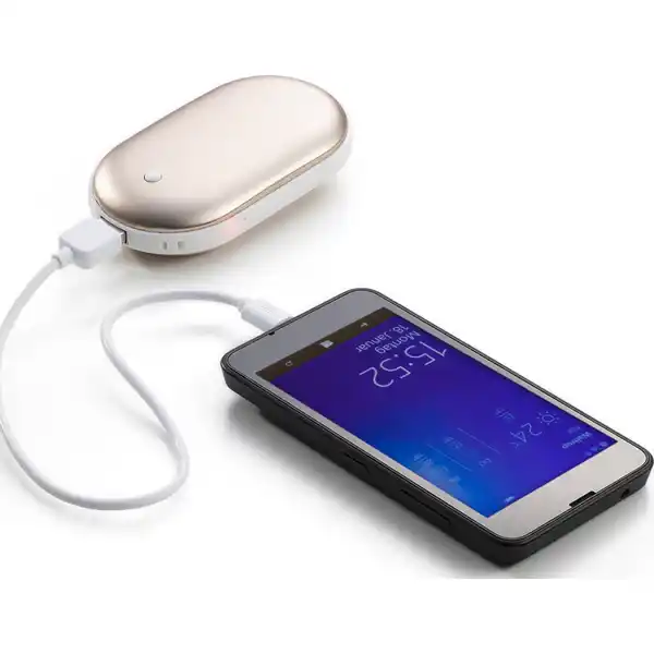 Powerbank mit Taschenwärmer