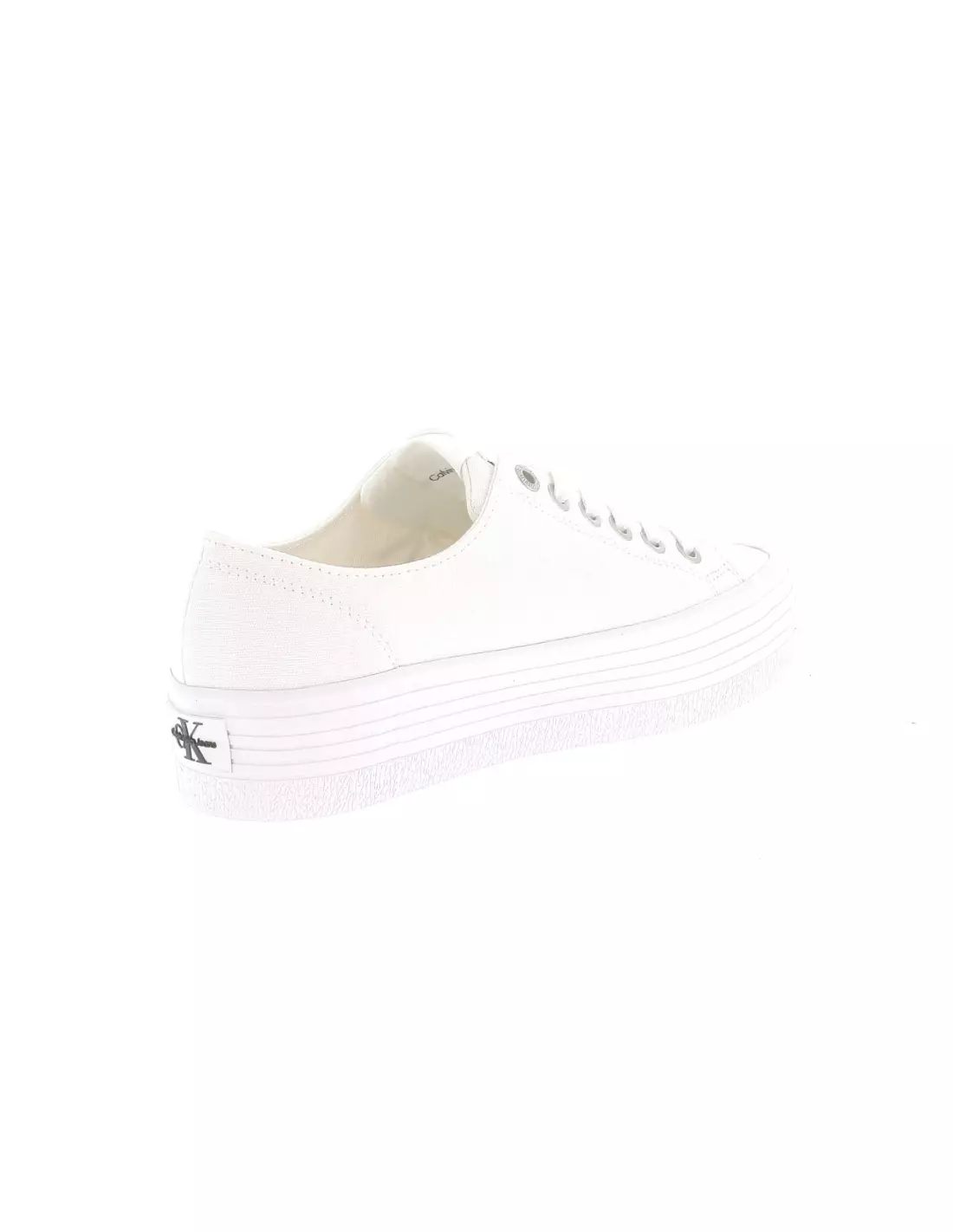 CALVIN KLEIN JEANS VULC FLATFORM ESSENTIAL - Baskets White