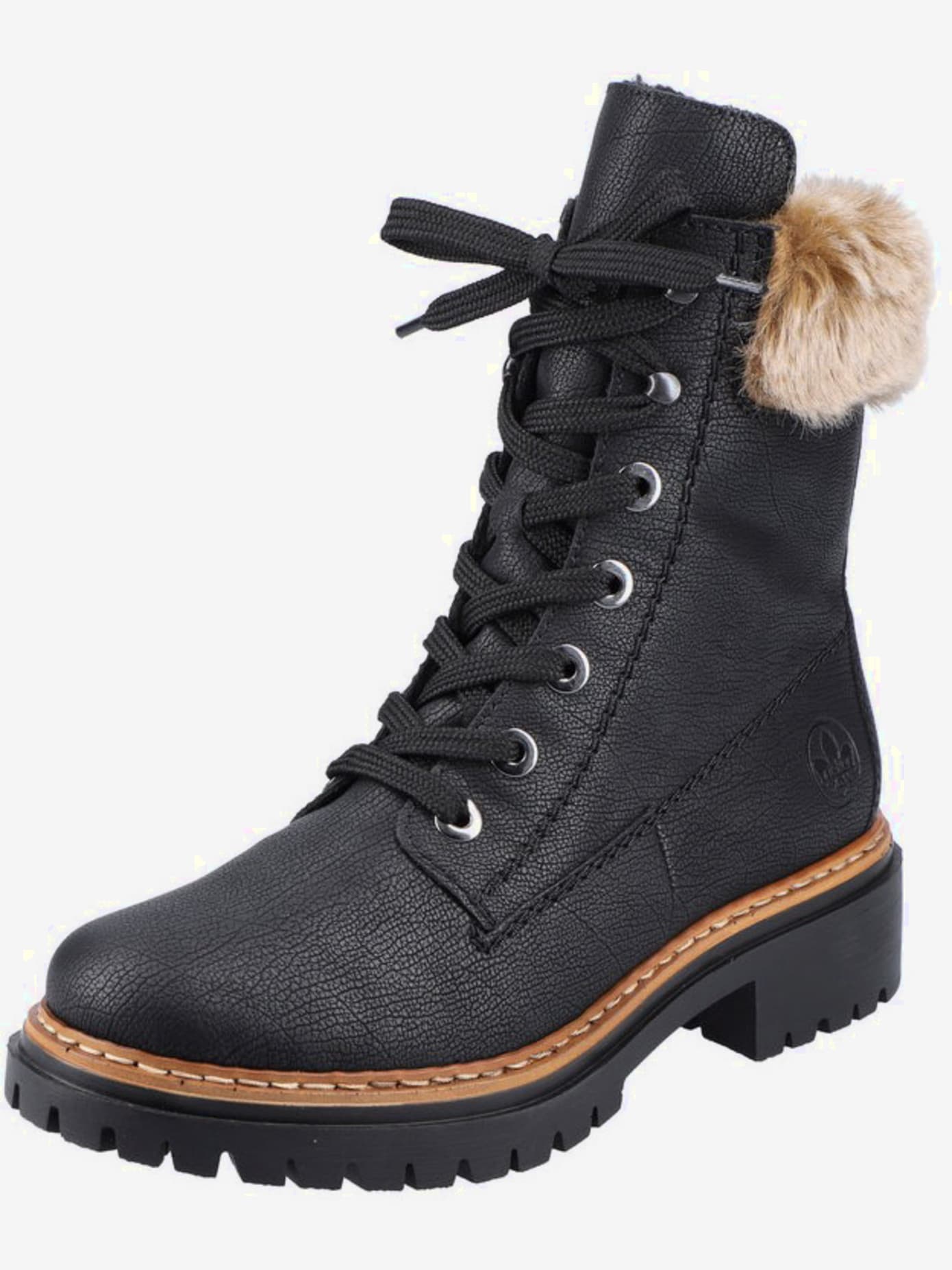 Bottines d'hiver laçage et fermeture à glissière pratique