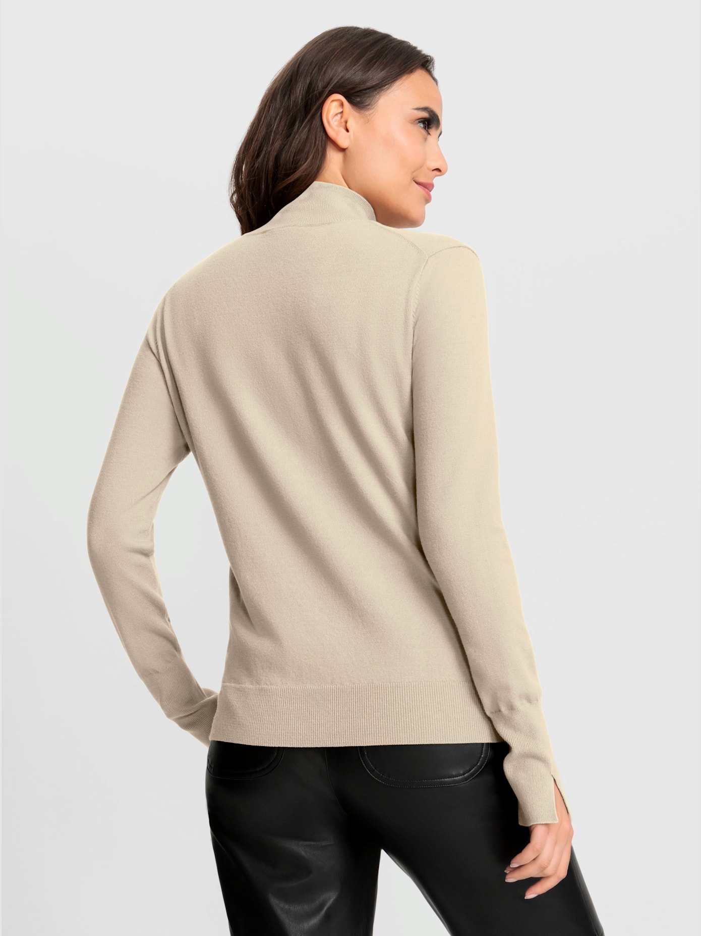 Pull jersey fin