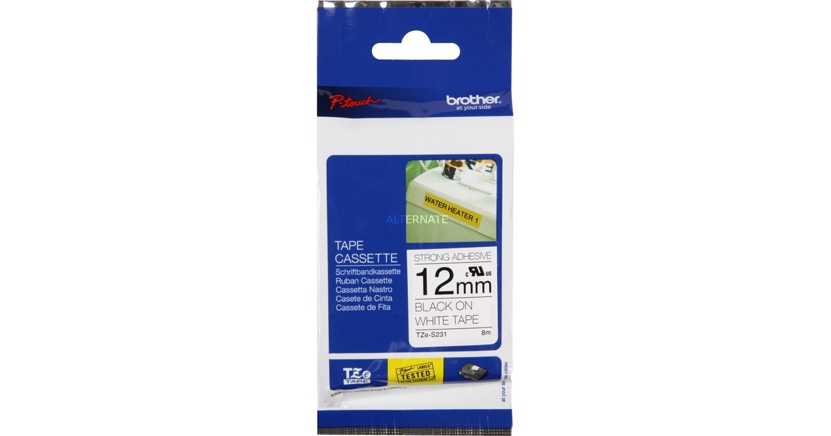 BrotherTze-S231 printlint  (12mm, 8m)
