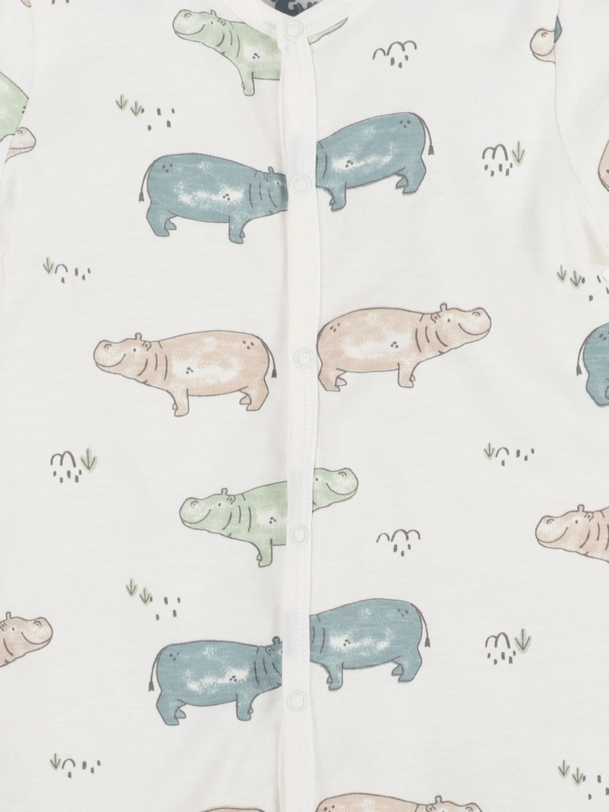 Baby unisex Kurzarmbody mit Print