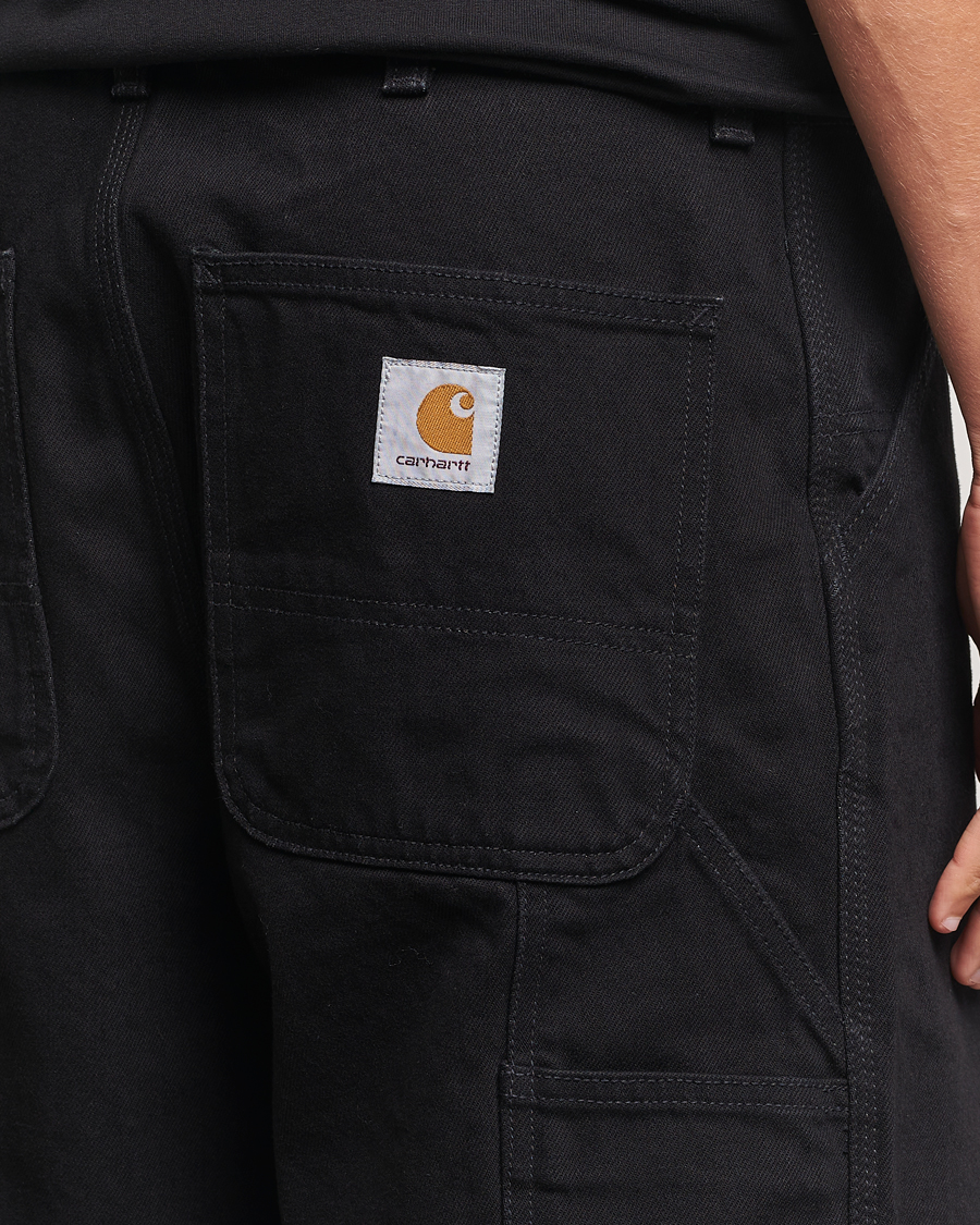 Carhartt WIP Single Knee Smith Denim Pants Black Rinsed