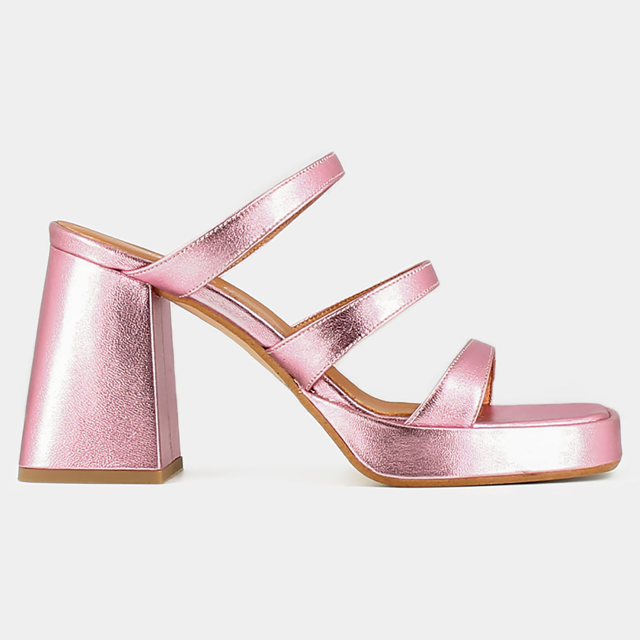 Jonak Sandales en Cuir Donzelle rose - Talon 7 cm