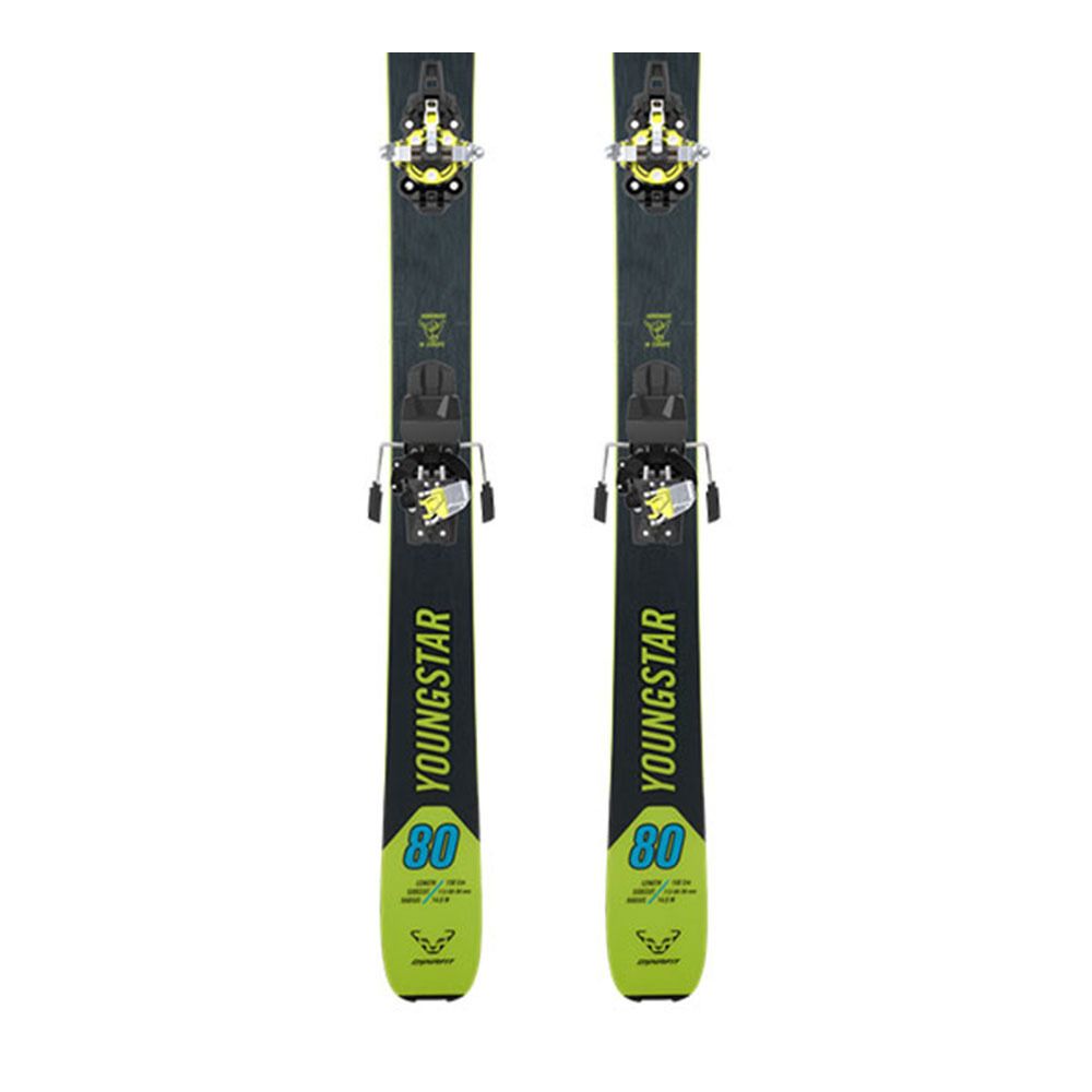 Dynafit YOUNGSTAR + ST ROTATION LITE 7 - Pack skis randonné + Fixations + Peaux lambo green/black