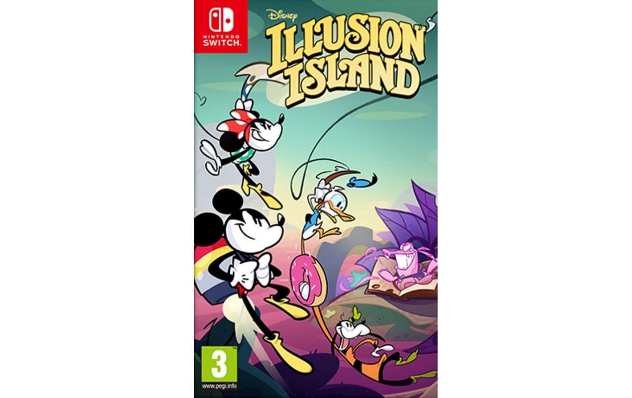 Disney Illusion IslandJump ’n’ Run Spiel für die Switch