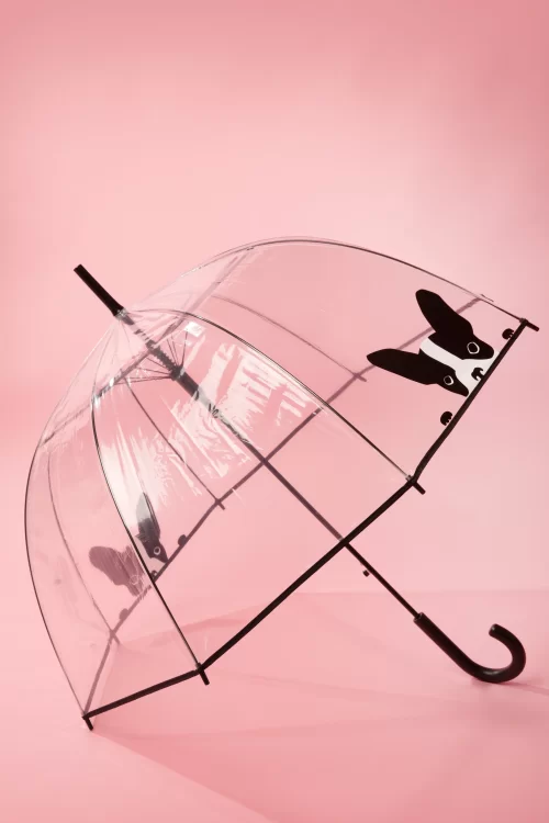 So Rainy It's Raining Dogs Transparante koepelparaplu