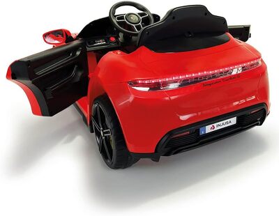 Porsche Taycan Elbil 12V, Rød