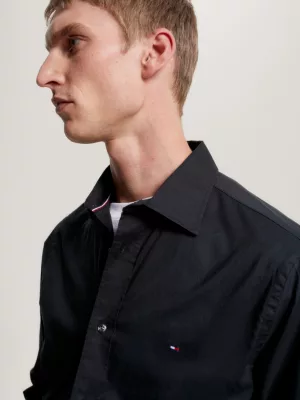 Camisa TH Flex Poplin Regular Fit