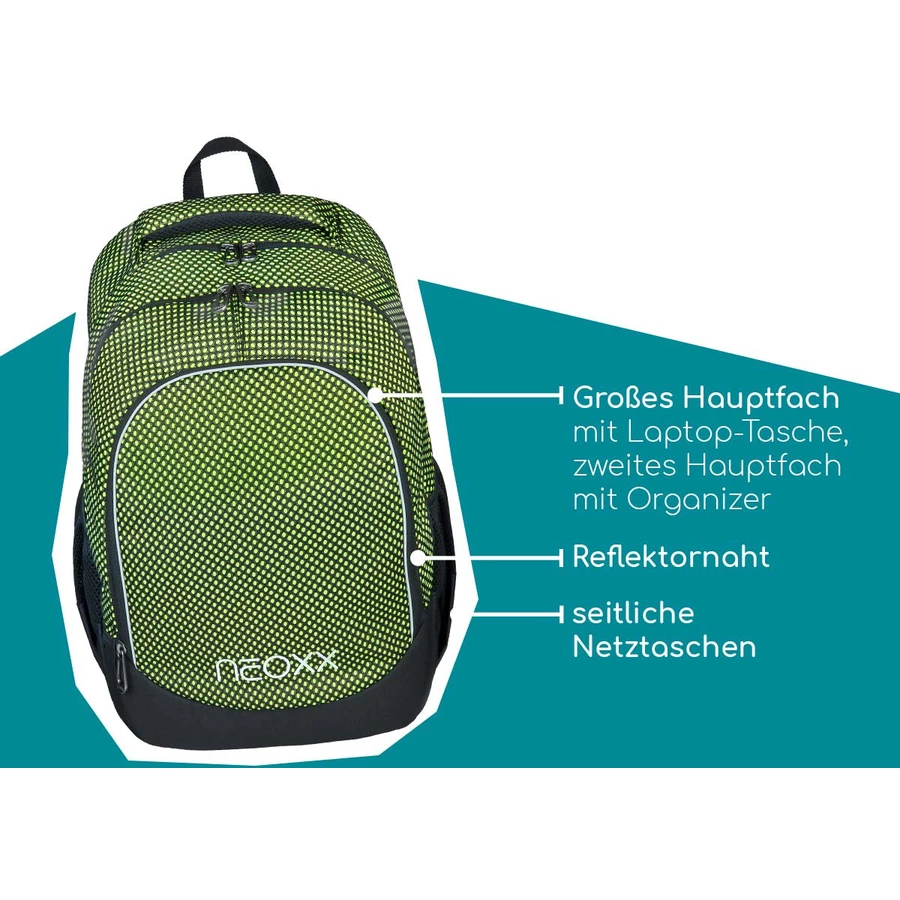 neoxx Fly Schulrucksack All about Neon
