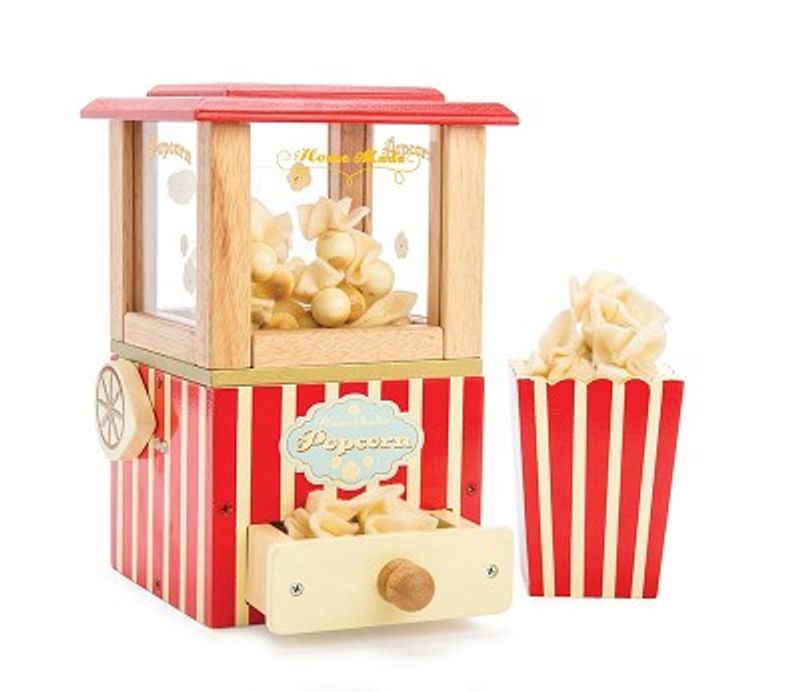 Le Toy Van Popcornmaskin, Lekemat i tre