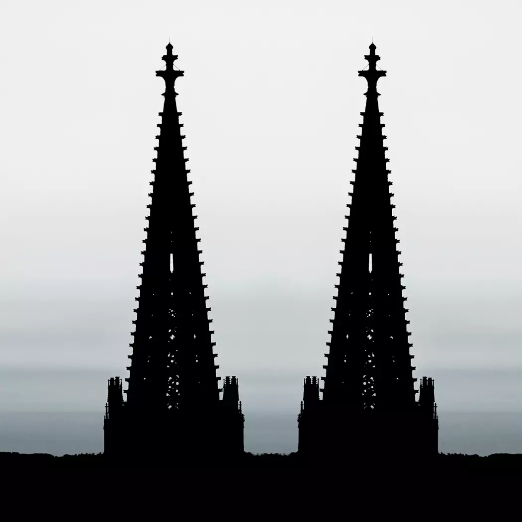 Wandbild 30 x 30 cm Cologne cathedral VII