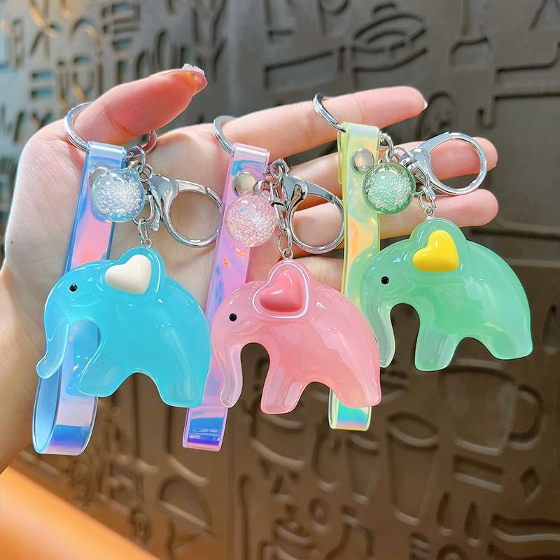 Jenorey - Olifant Acryl Tashanger Sleutelhanger
