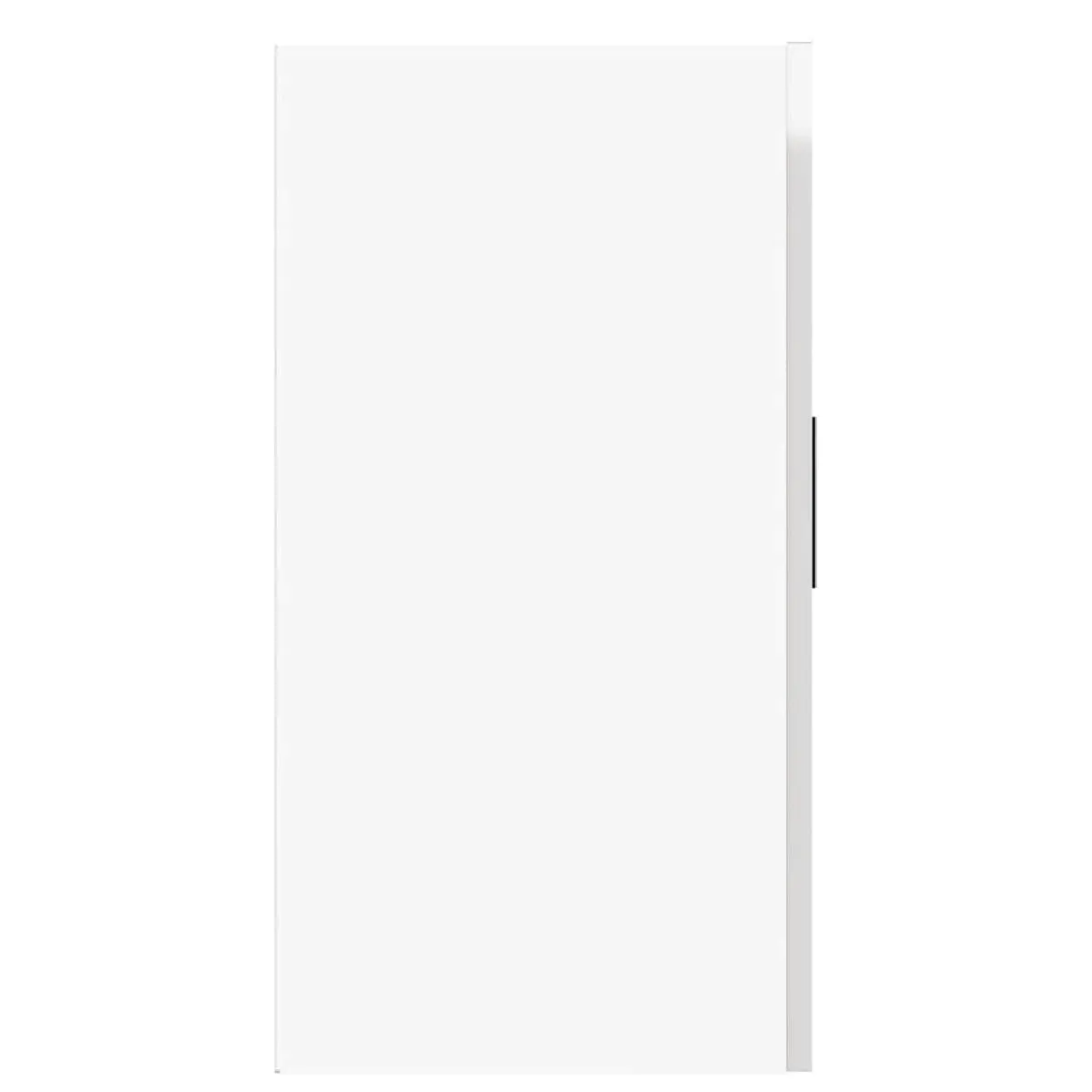 vidaXL Armoire Murale Cuisine Porto - Blanc Brillant