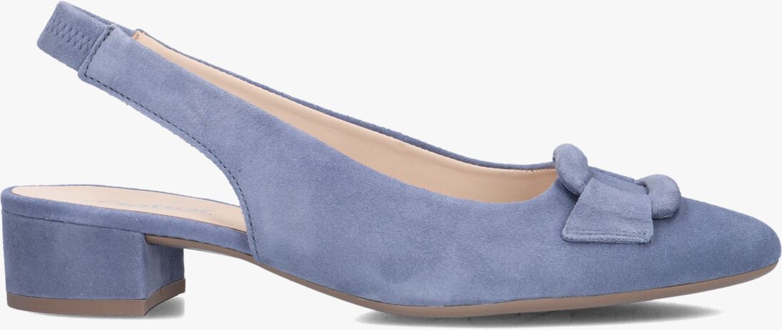 blauwe gabor slingbacks 521
