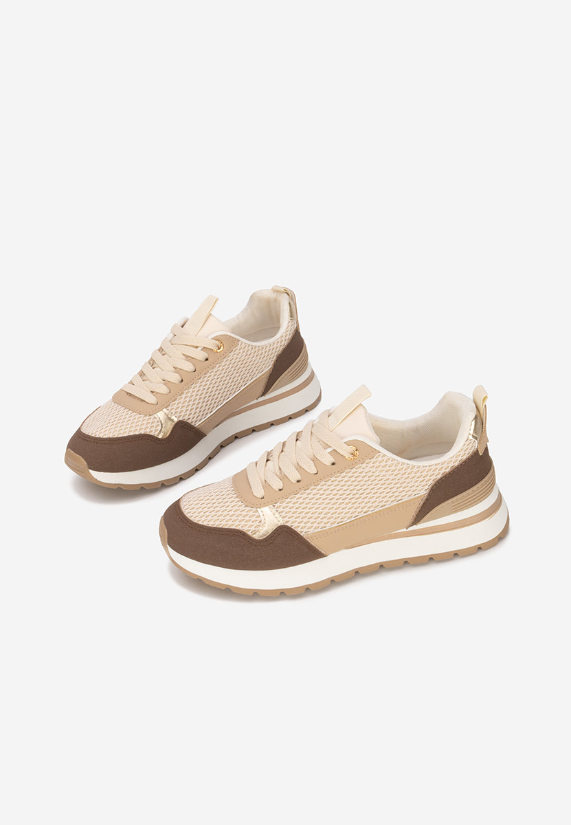 Baskets pour femme bruns Helenia