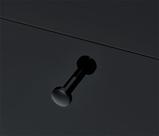 Highboard »Bekeson«, anthrazit