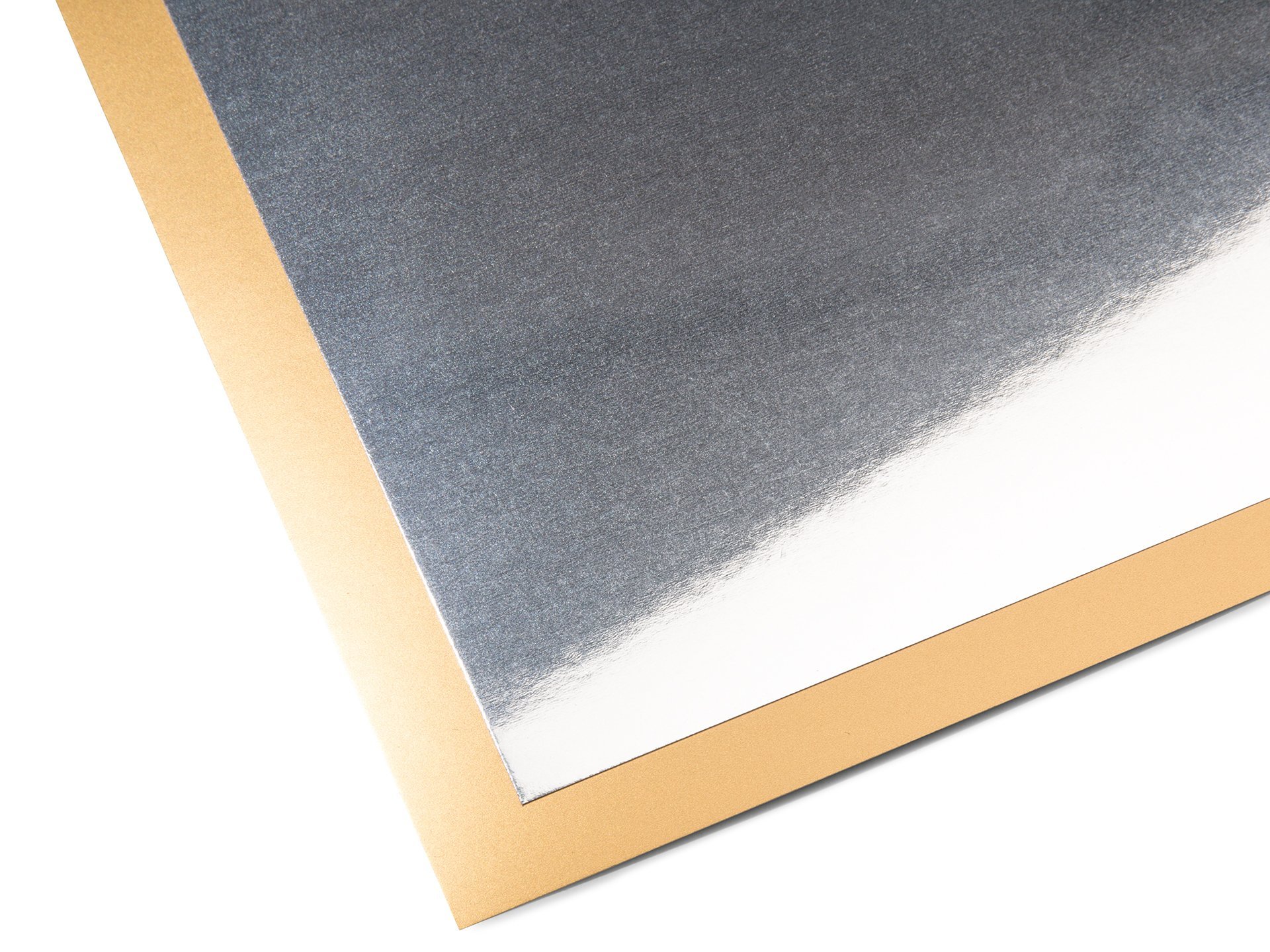 Chromoluxkarton metallic