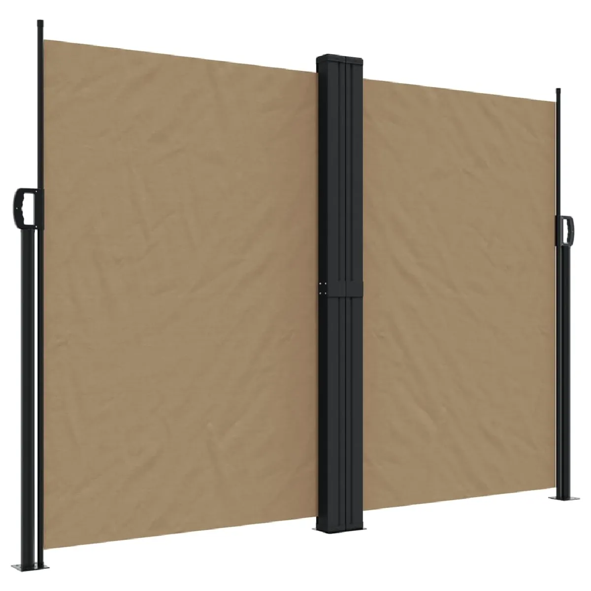 vidaXL Auvent rétractable - Taupe 180x1200 cm