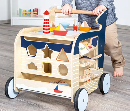 small foot Activity Lauflernwagen »Wal«