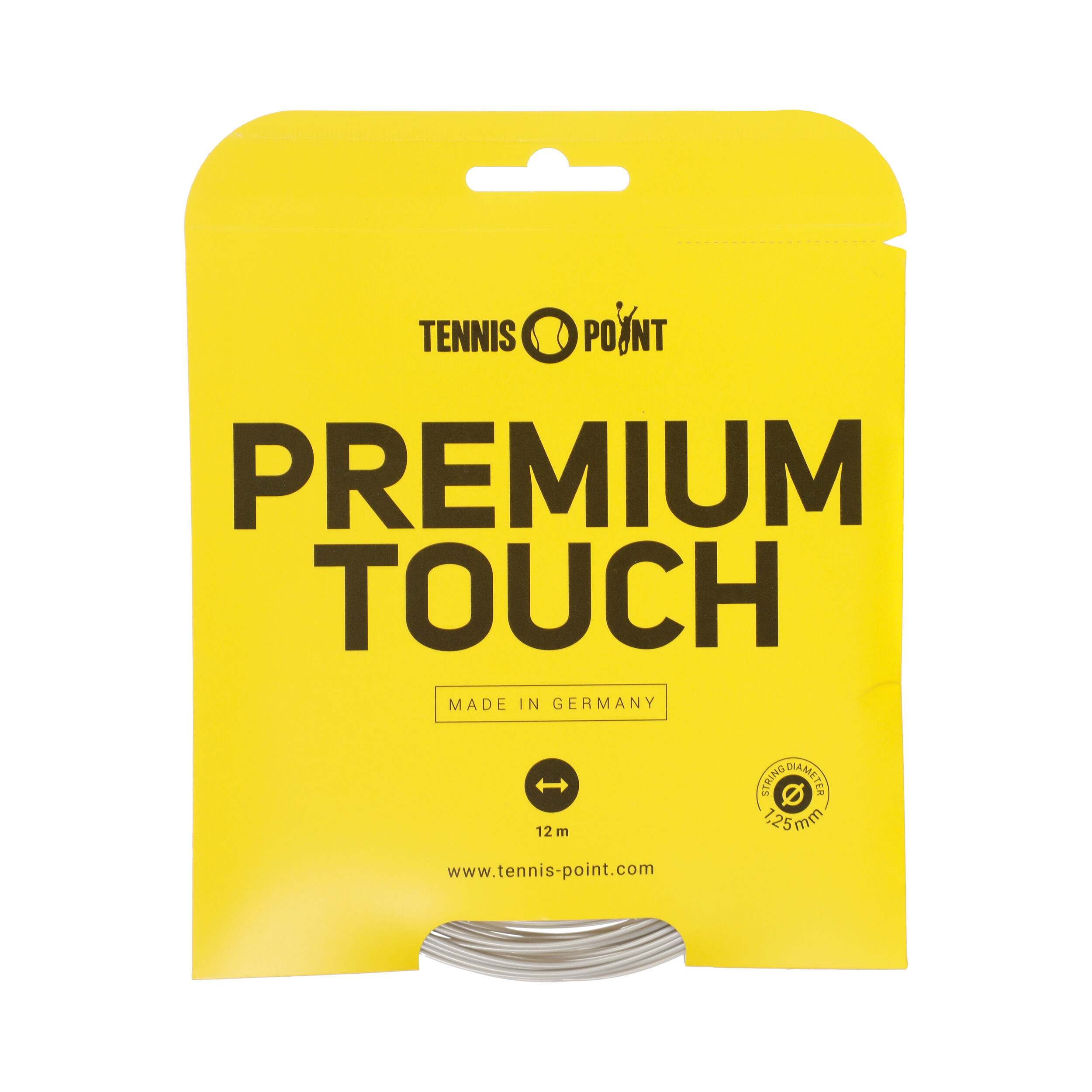 Tennis-Point Premium Touch Cordage En Garniture 12m - Gris
