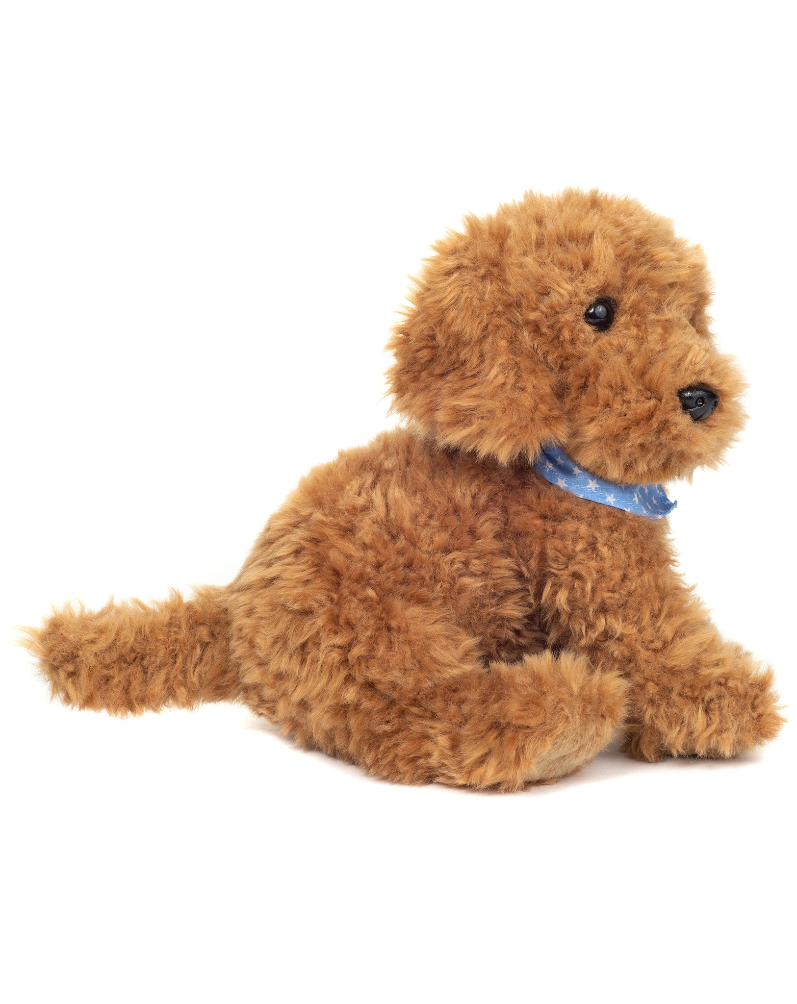 Kuscheltier GOLDENDOODLE sitzend (30cm) in braun