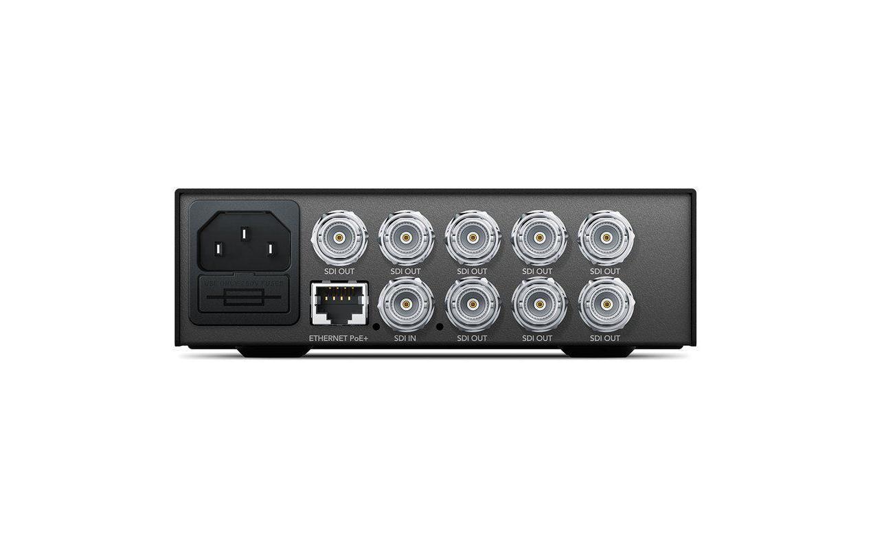 Konverter Teranex Mini SDI Distribution 12G<br>Verteilt ein einziges SDI-Signal an bis zu 8 SDI-Geräte gleichzeitig. Funktioniert mit allen SD-, HD- und Ultra HD-Formaten bis zu 2160p60