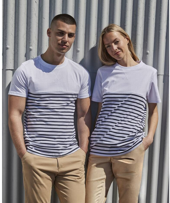 FRONT ROW FR135 - Tee-shirt marinière