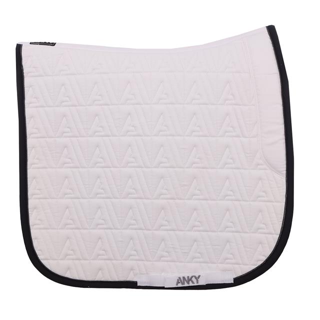 Zadeldek ANKY Twill Dressage Wit-zwart