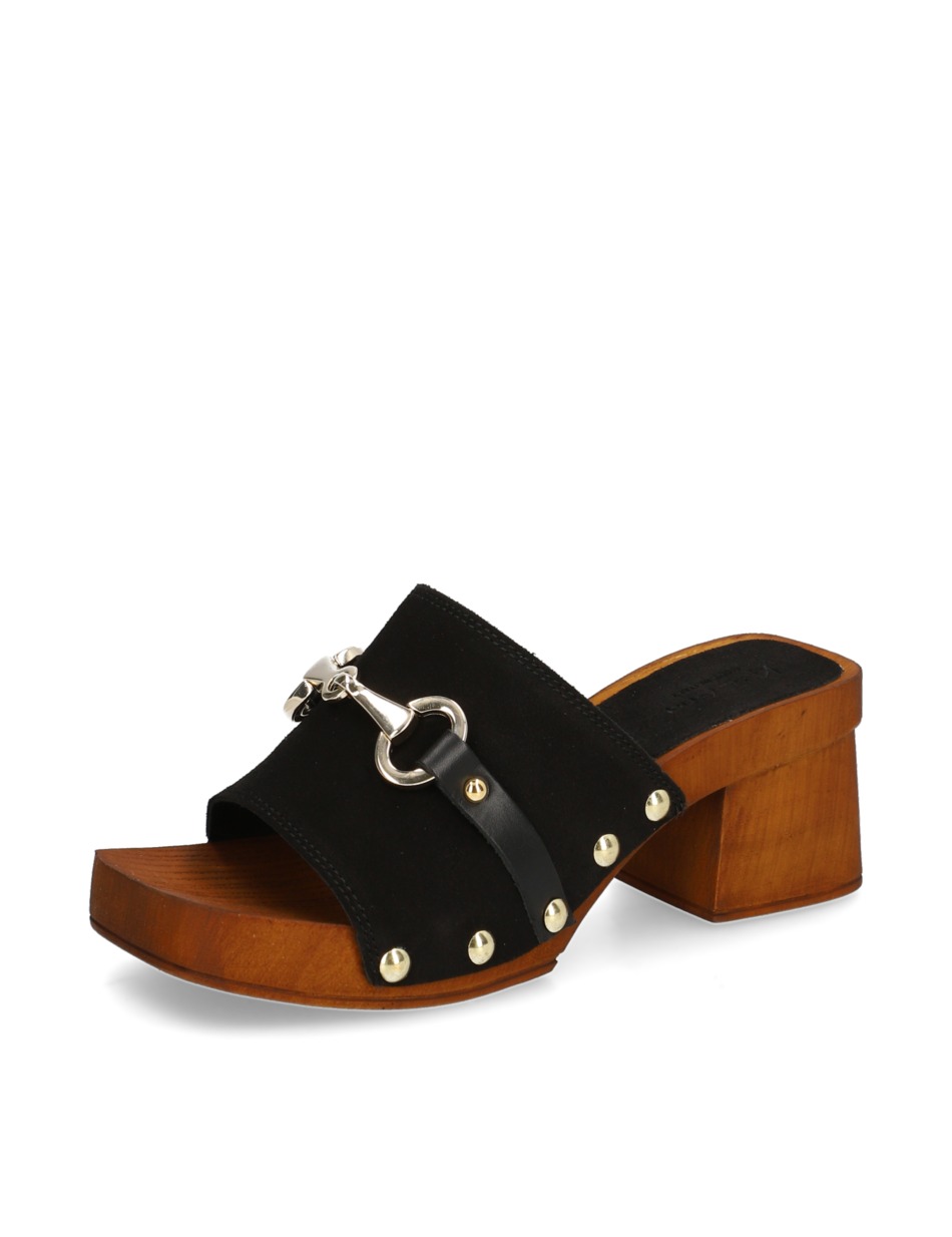 Veloursleder Pantoffel