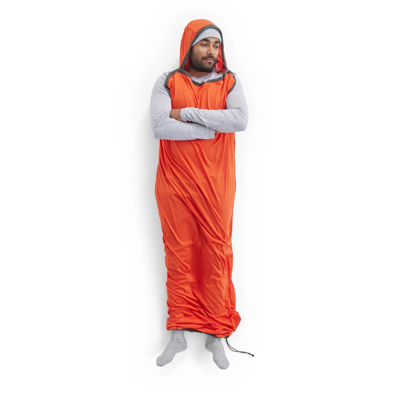 Sea To Summit Reactor Extreme Sleeping Bag Liner Standard Spicy Orange
