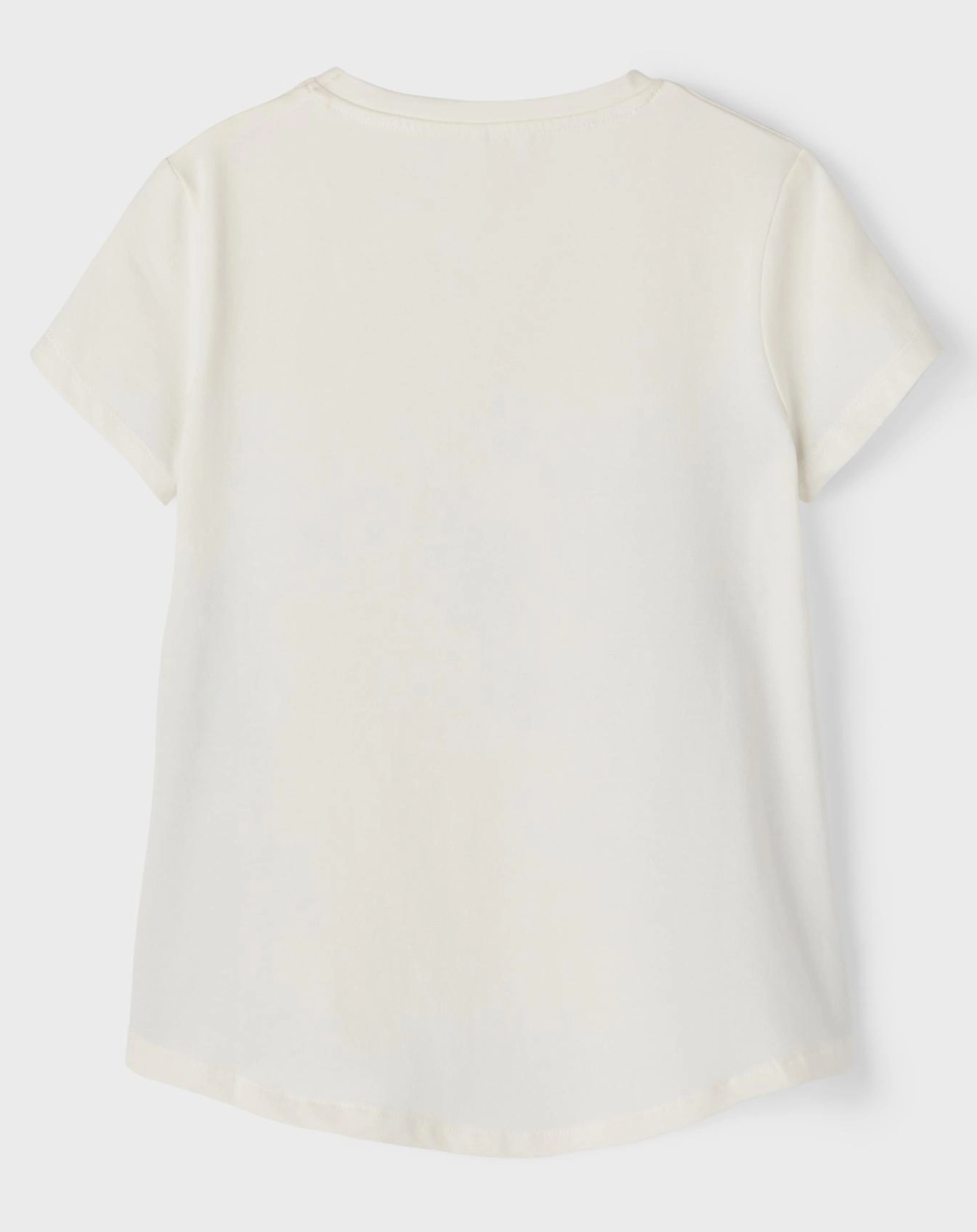 T-Shirt NKFRELOVED in white alyssum