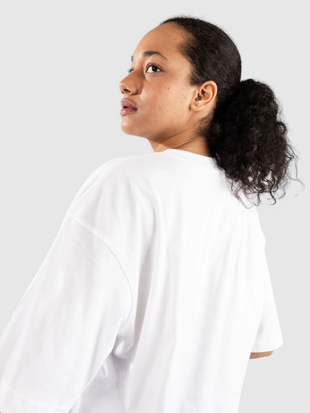New Balance Oversized Flower T-Shirt white