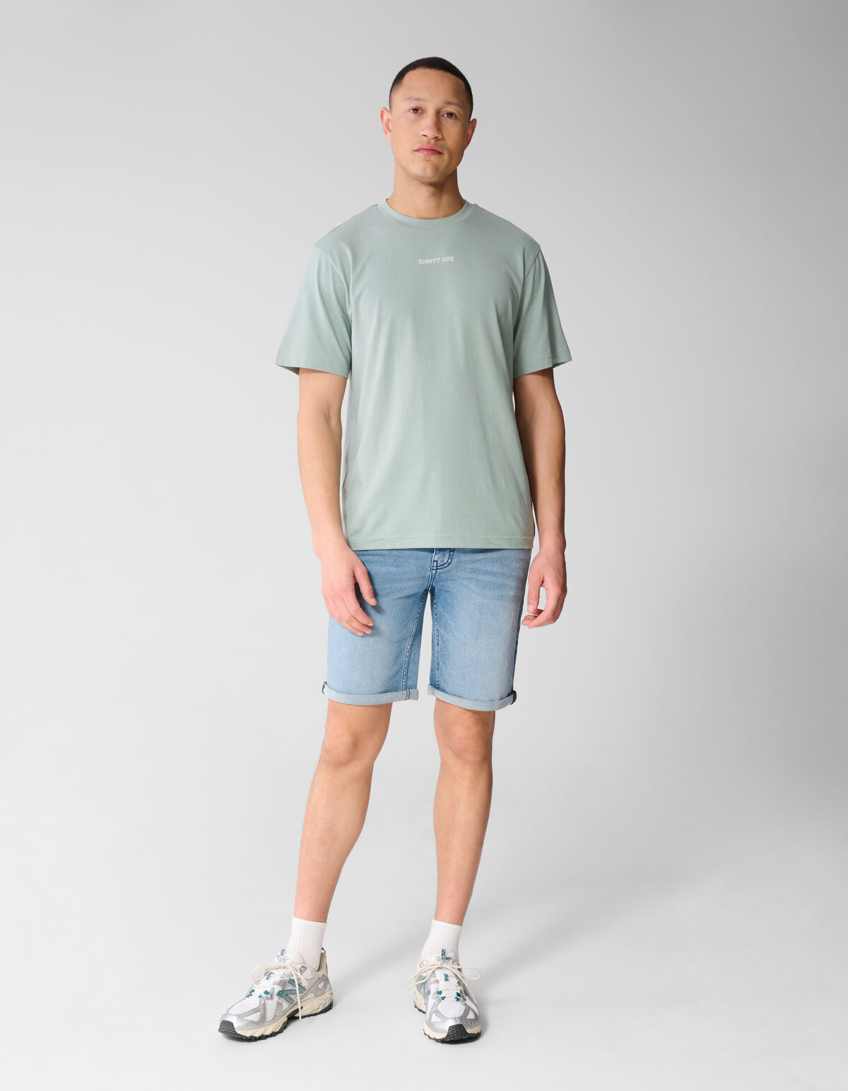 Denim Short Donkerblauw
