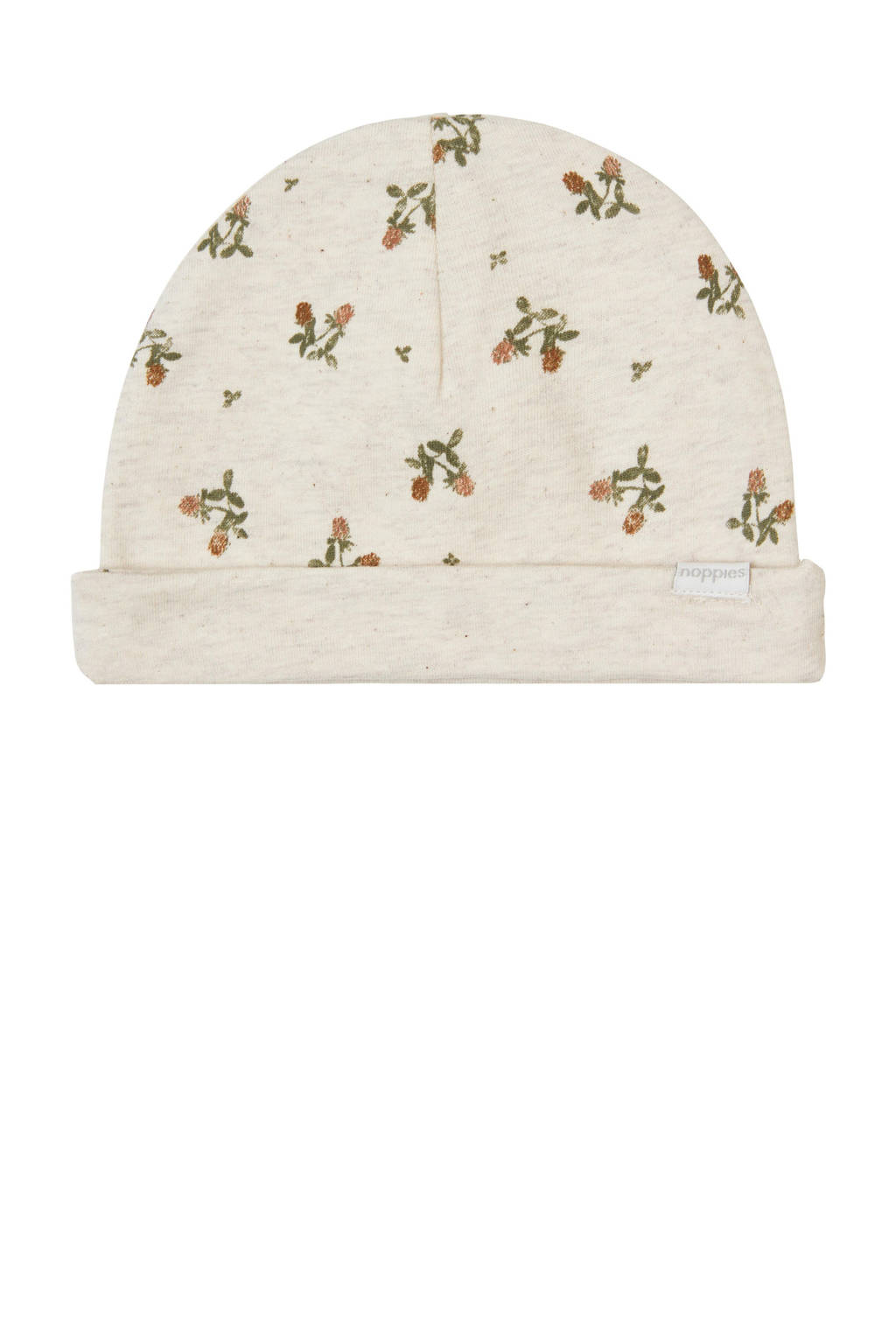 Noppies Nebra muts ecru/groen/bruin