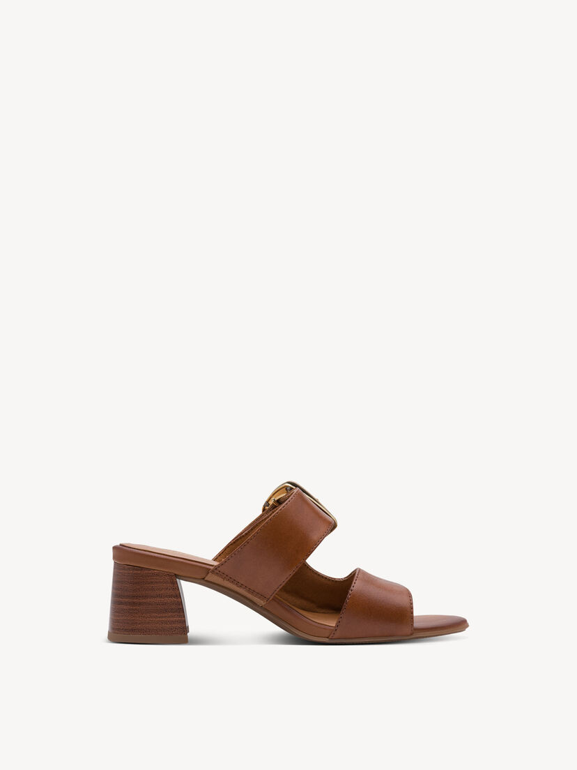 Leren Slipper - bruin
