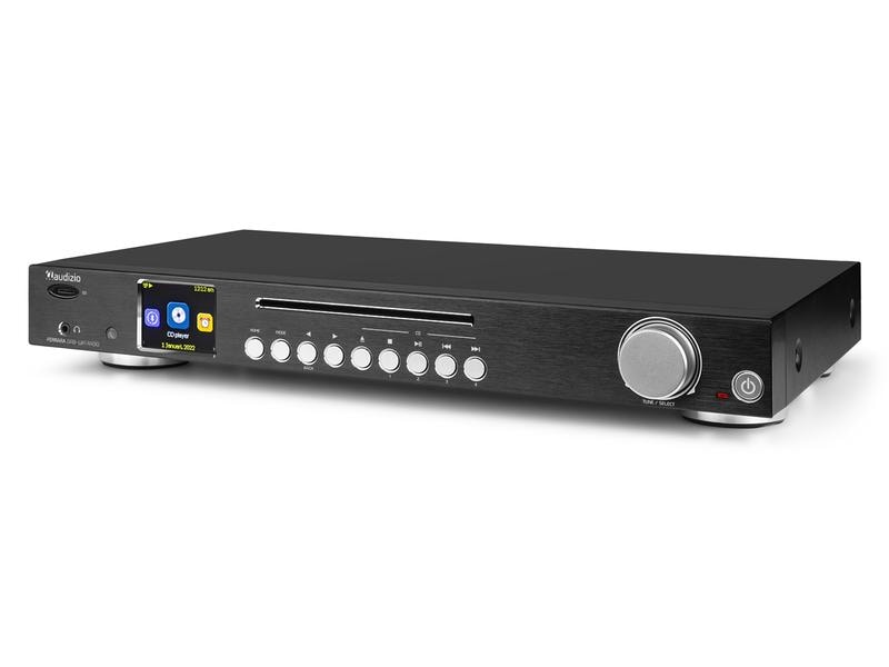 Audizio Radio-Tuner Ferrara Schwarz All-in-One-WLAN-Internetradio