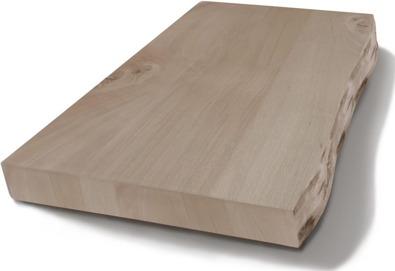 Gliss Design - Wastafelblad - Massief Hout - 70 cm - Olie Wit