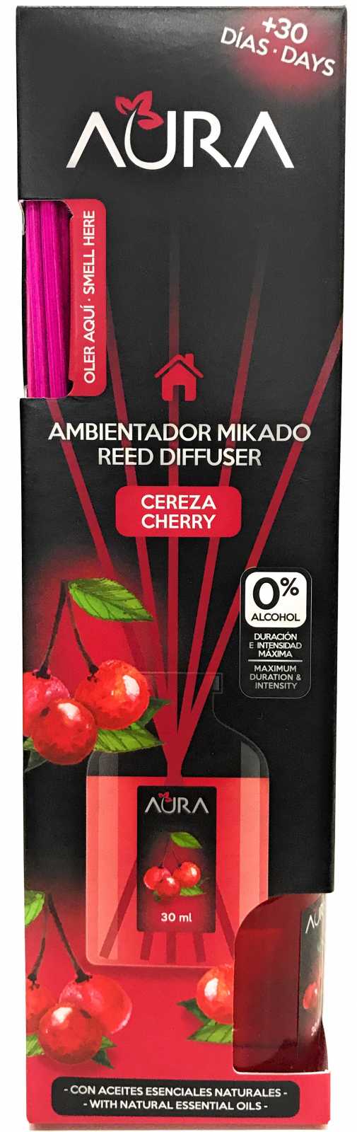 Aromatizador de ambiente Aura Mikado Flor de Laranjeira