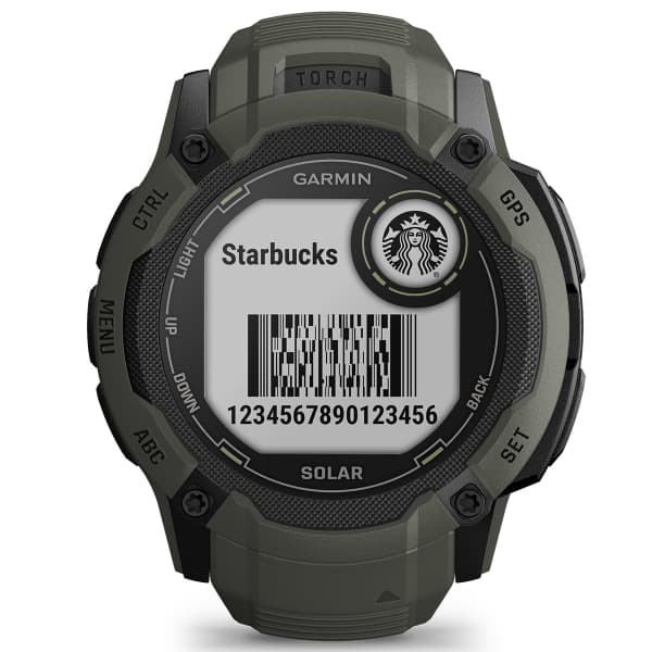 SFS195_Cardio et GPS GARMIN INSTINCT 2X SOLAR SOLAR MOSS