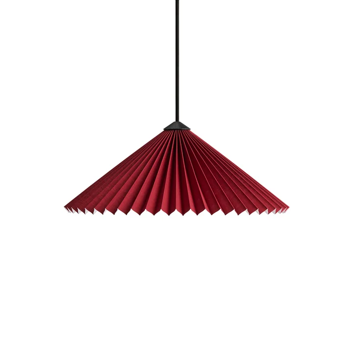 HAY - Matin Pendelleuchte Ø 38 cm, oxide red