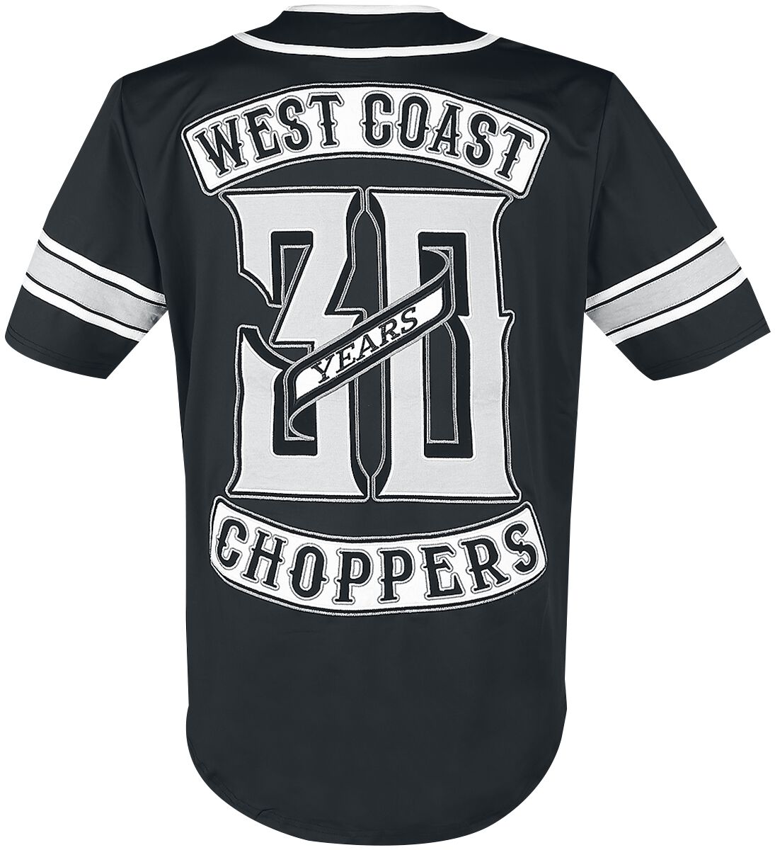 30ème anniversaire - Maillot de baseball en édition limitée | West Coast Choppers Chemise manches courtes