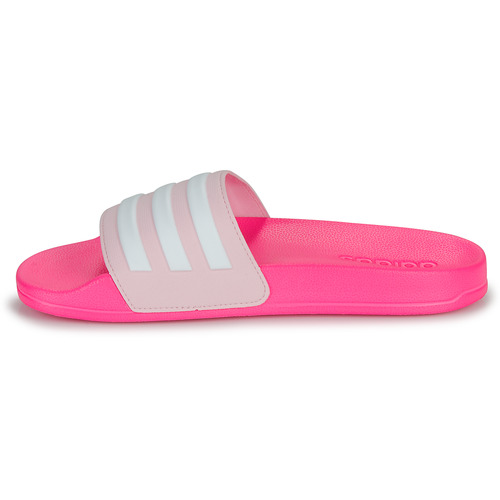 Adidas Sportswear - ADILETTE SHOWER K - Rose / Blanc