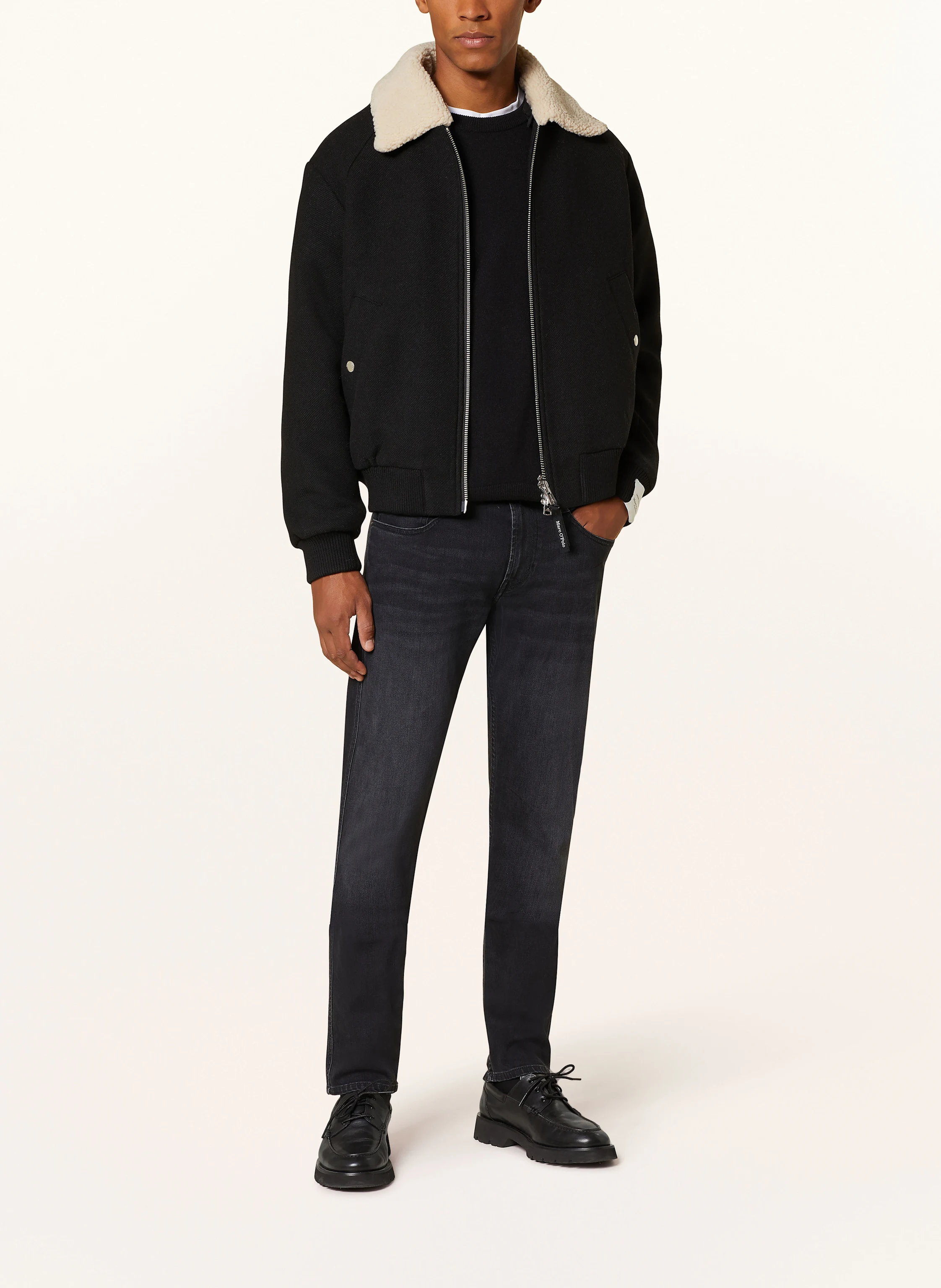 Marc O'Polo Blouson mit Kunstpelz