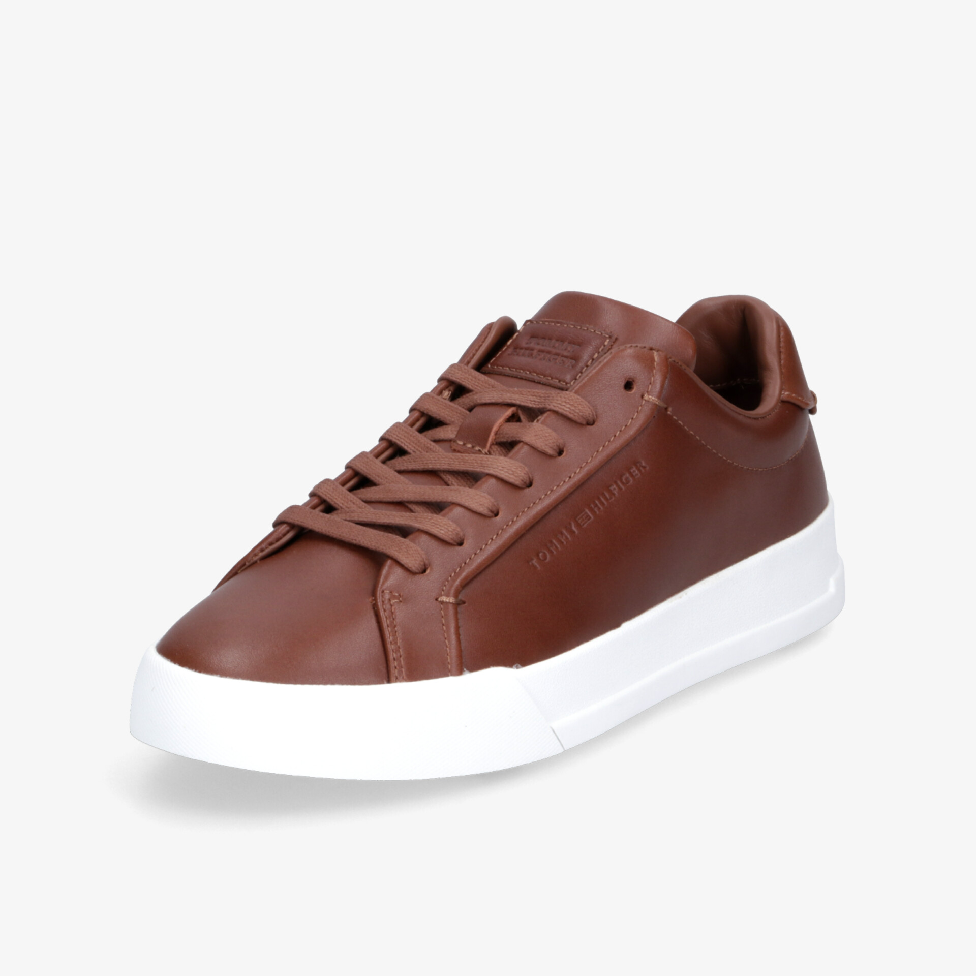 TOMMY HILFIGER Herren Sneaker Low cognac